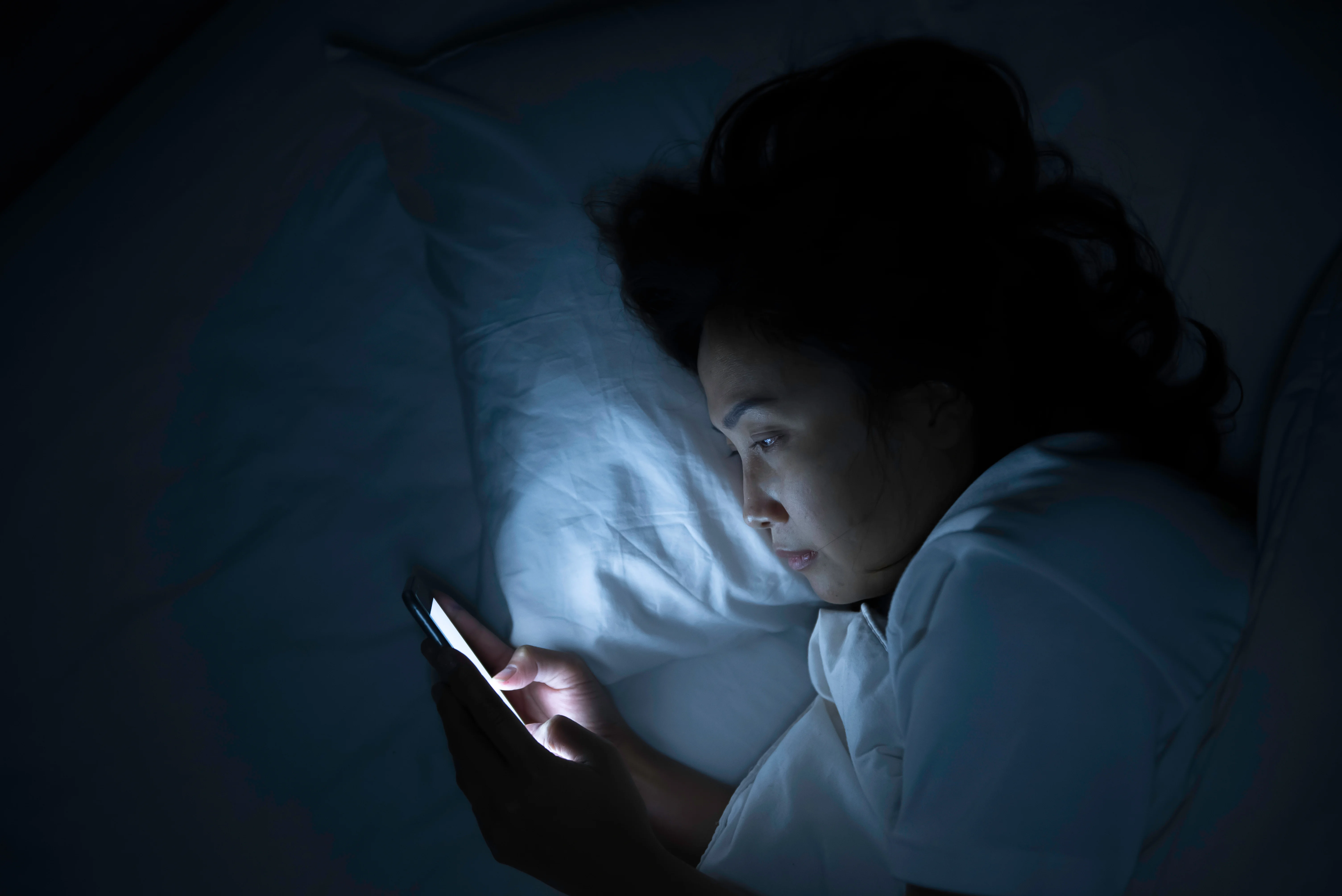 Using Phone While Sleeping