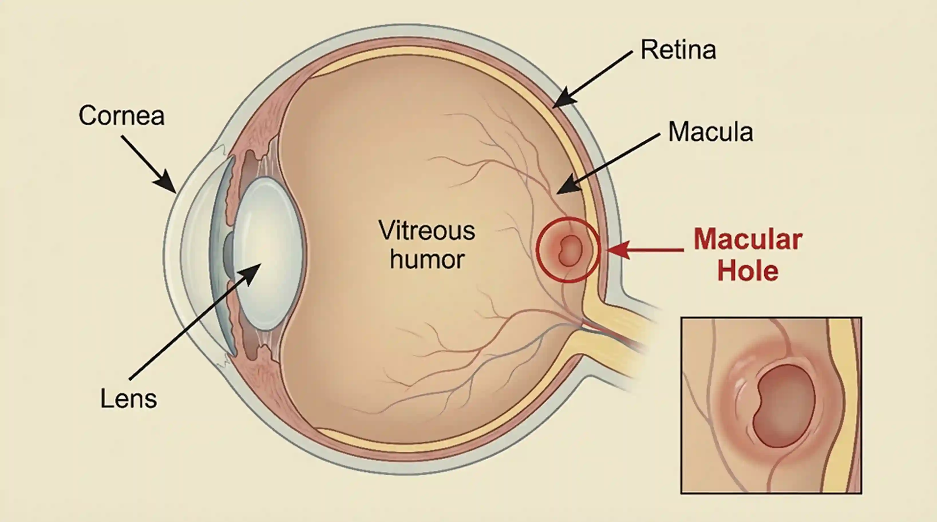 Eye Blindness diagram